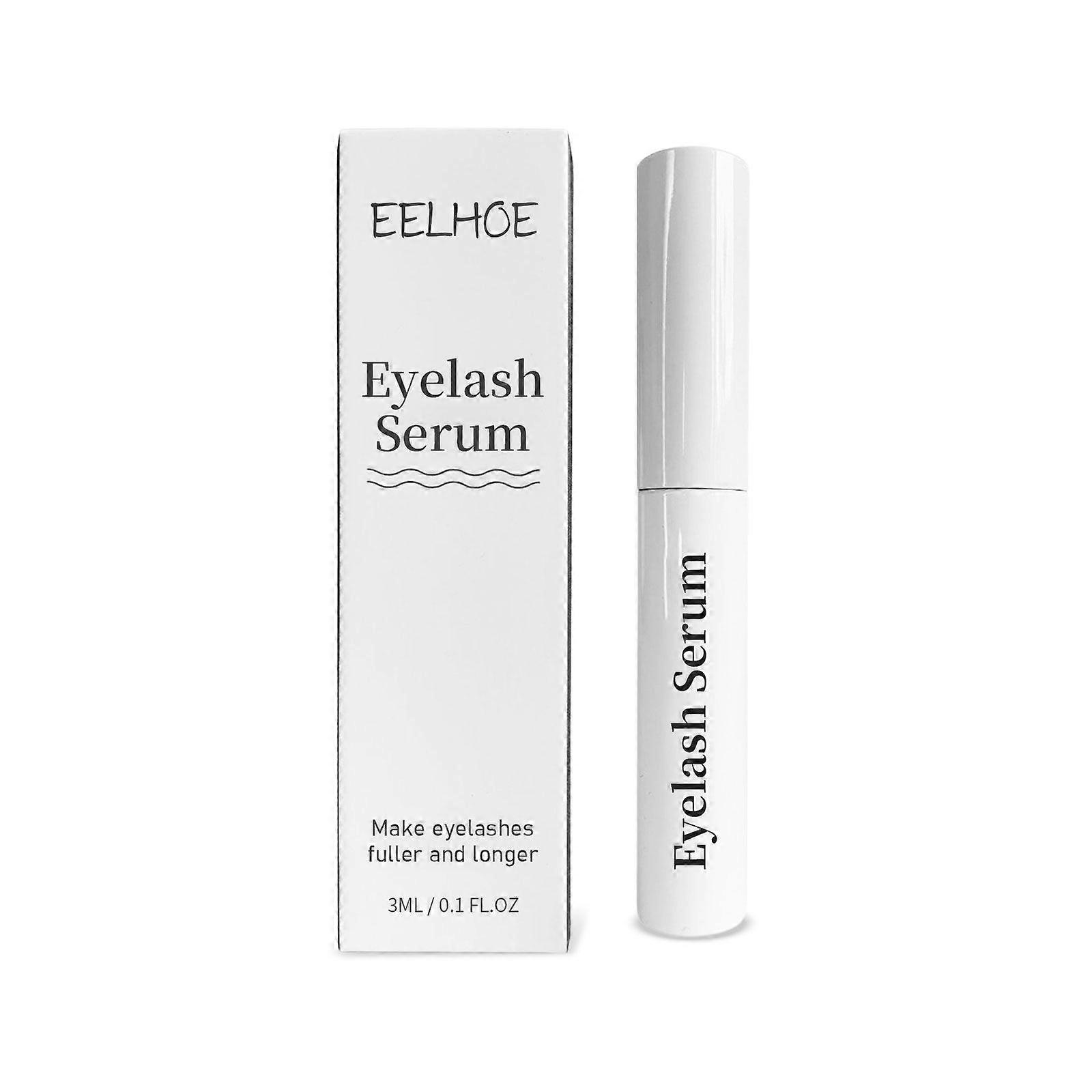 EELHOE Eyelash Serum, Natural Beauty Curl Black Thick Slender Long Gentle Not Easily Stained Mascara
