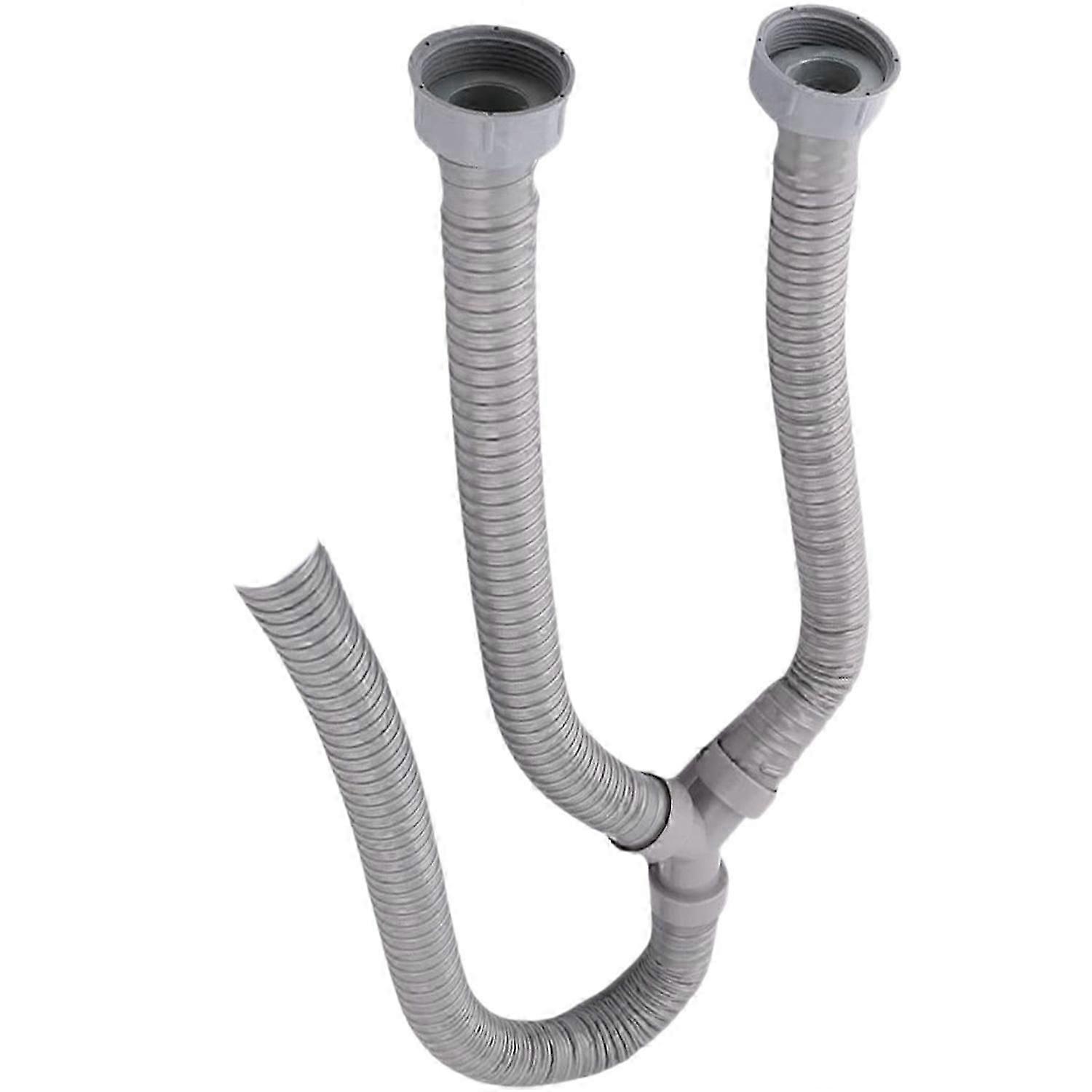 Wąż spustowy pralki PCV w kształcie litery Y, 3,5 stopy, złącze rury pralki, interfejs obrotowy, z
