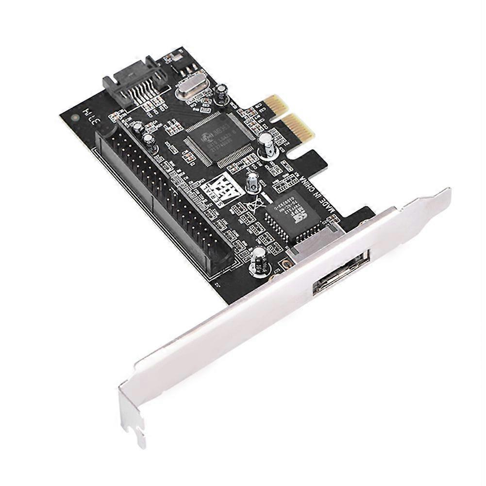 PCI-E PCI Express to IDE ATA133 + SATA II + ESATA Raid JMB363 Adapter Card