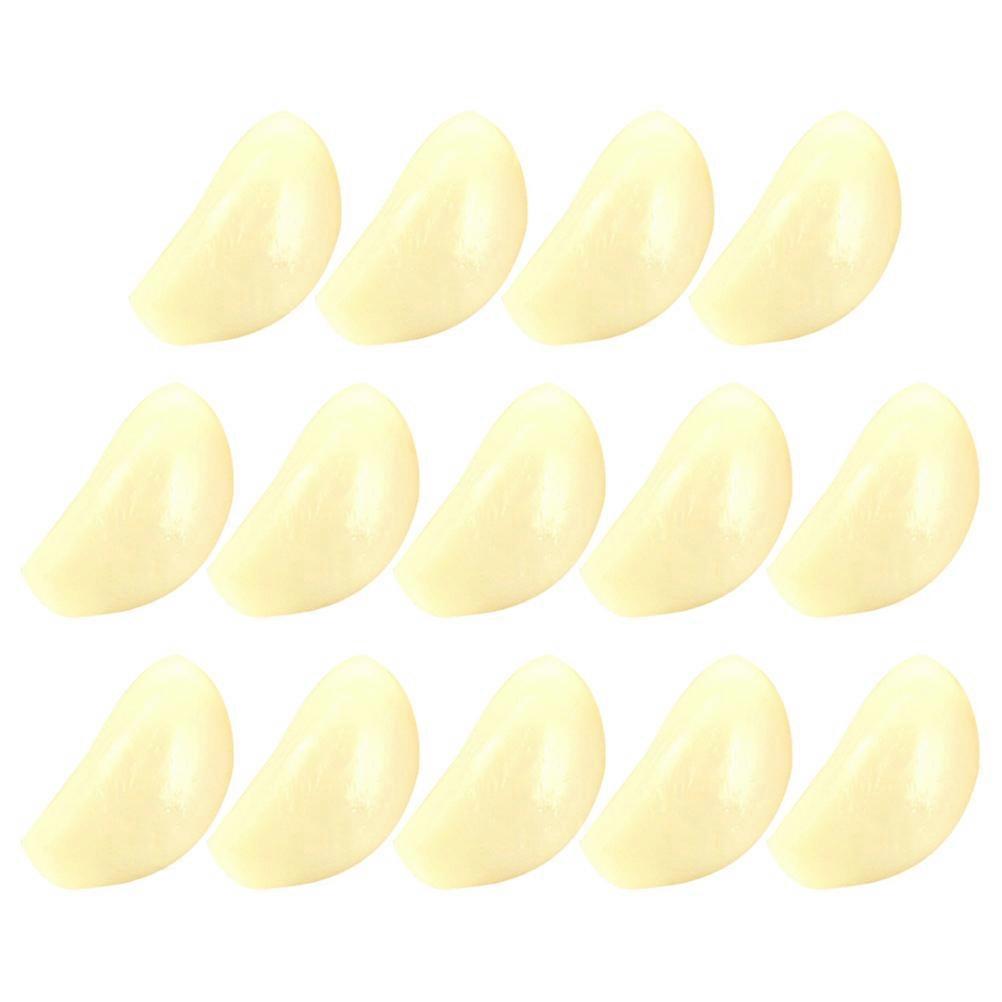 Fake Vegetable Models for Kitchen Decor 14Pcs Imitation Garlic Flakes Props