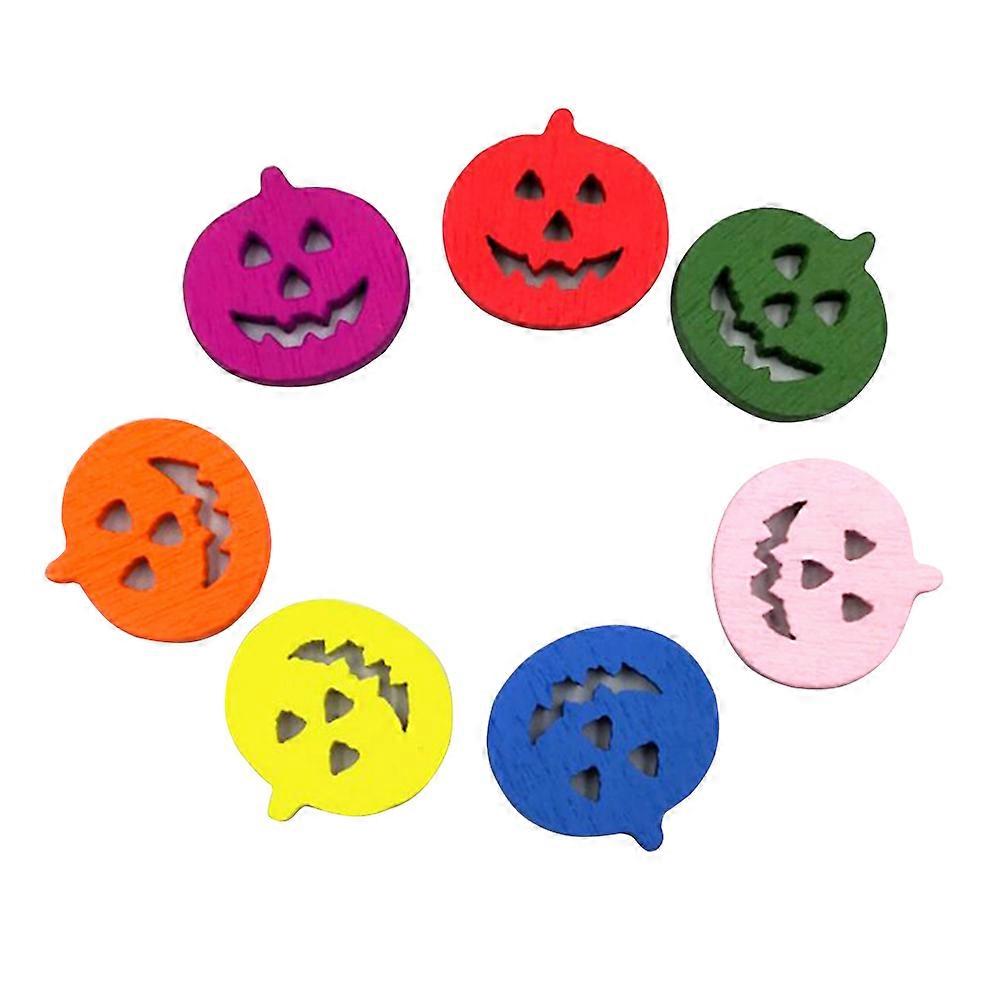 Wooden Buttons DIY Decorative Sewing Buttons for Clothes 150Pcs Assorted Color