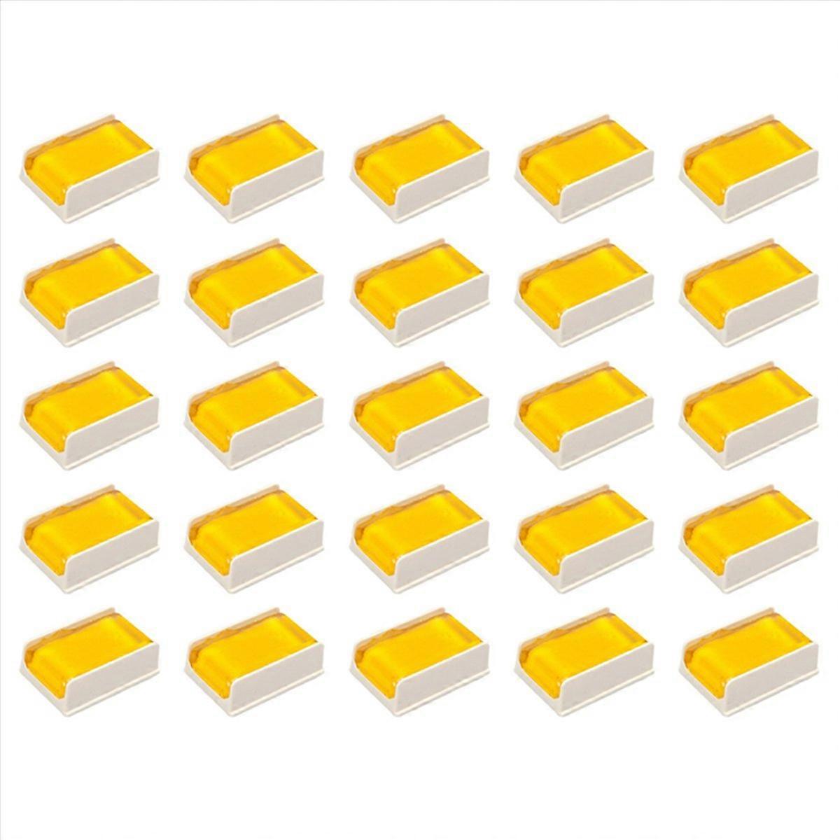 25PCS White Bow Rosin Greek Pitch Friction-Increasing Rosin for Violin Viola Cello Bow String Instru