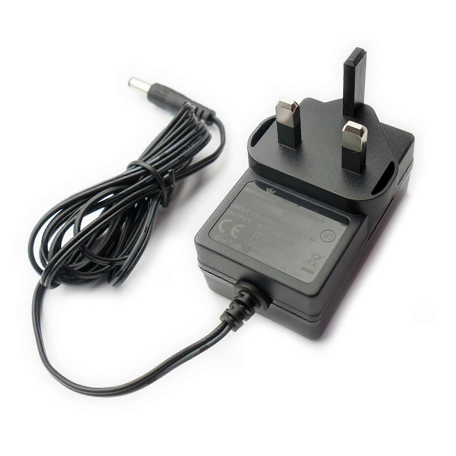 9V myVolts replacement power supply compatible with Behringer Dual-Phase Vocal processor