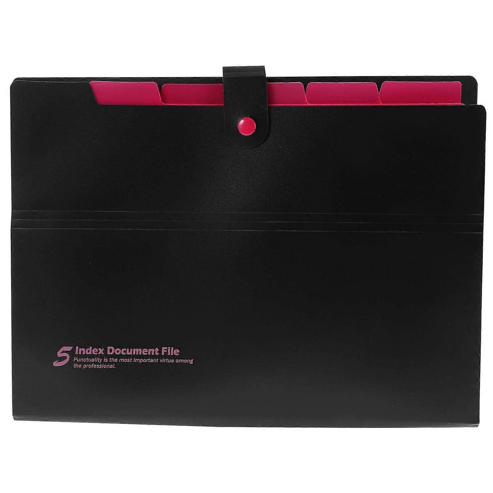 Office Accordion File Organizer for Document Storage with Multi-Layer PP