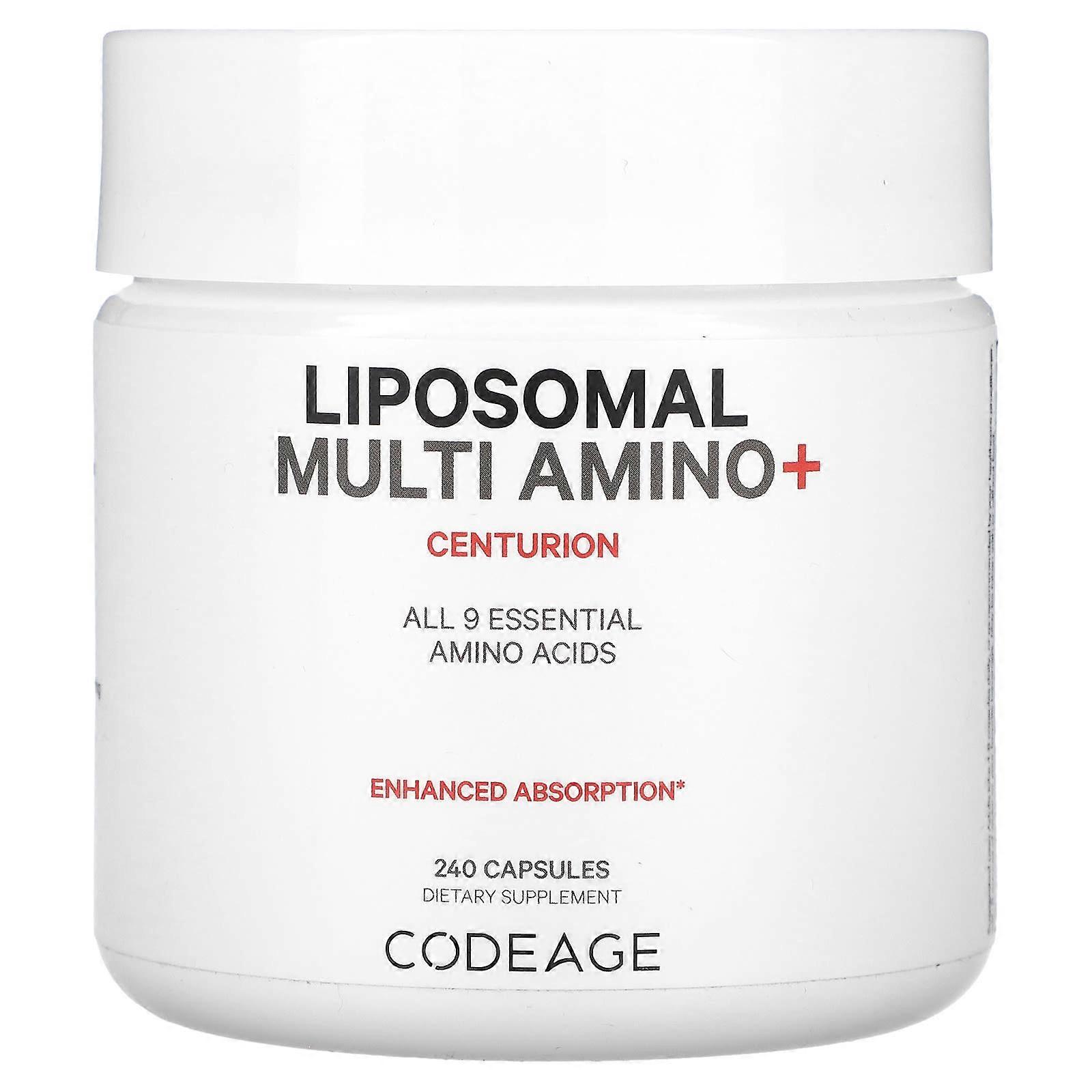 Liposomal Multi Amino+, Centurion, 240 Capsules