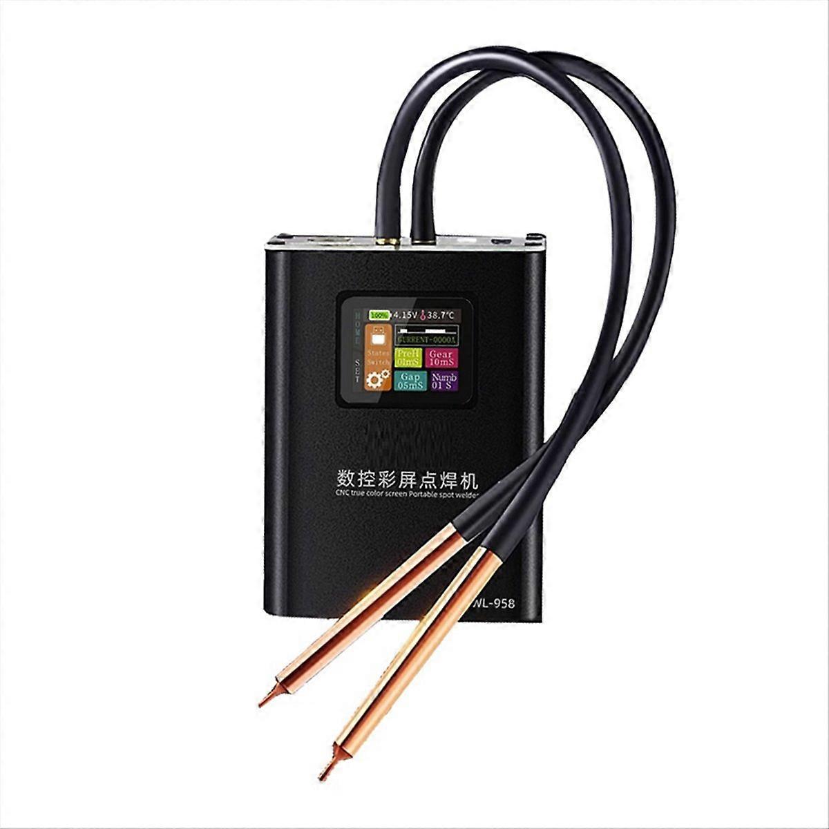  WL-958 Portable CNC Spot Welder Color Screen 2.1A Fast Charge