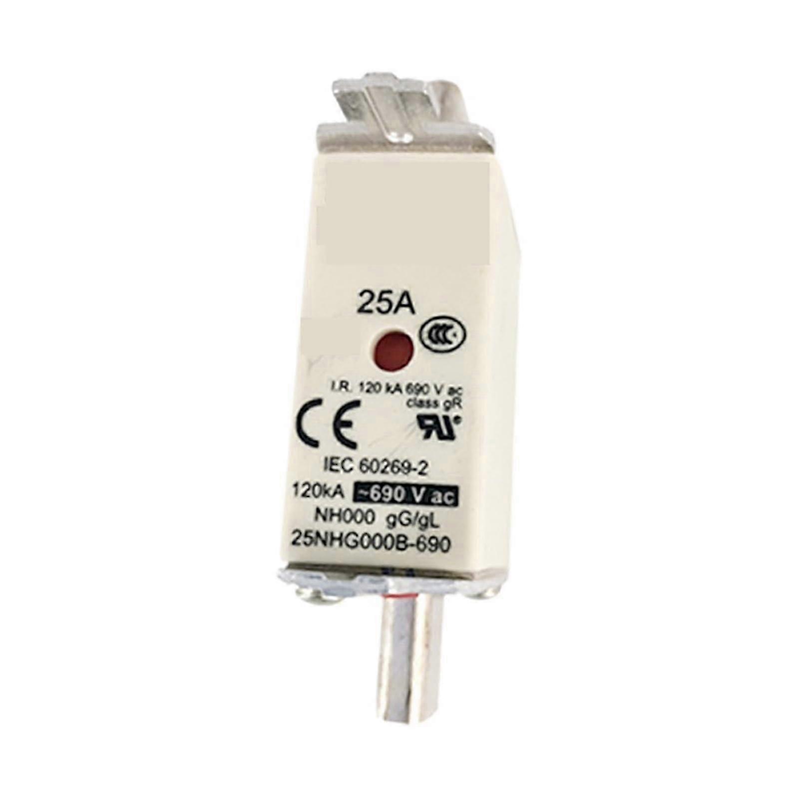 25NHG000B-690 Low Voltage Fast Fuse, 690V, 25A, Compact Design, Reliable Circuit Protection
