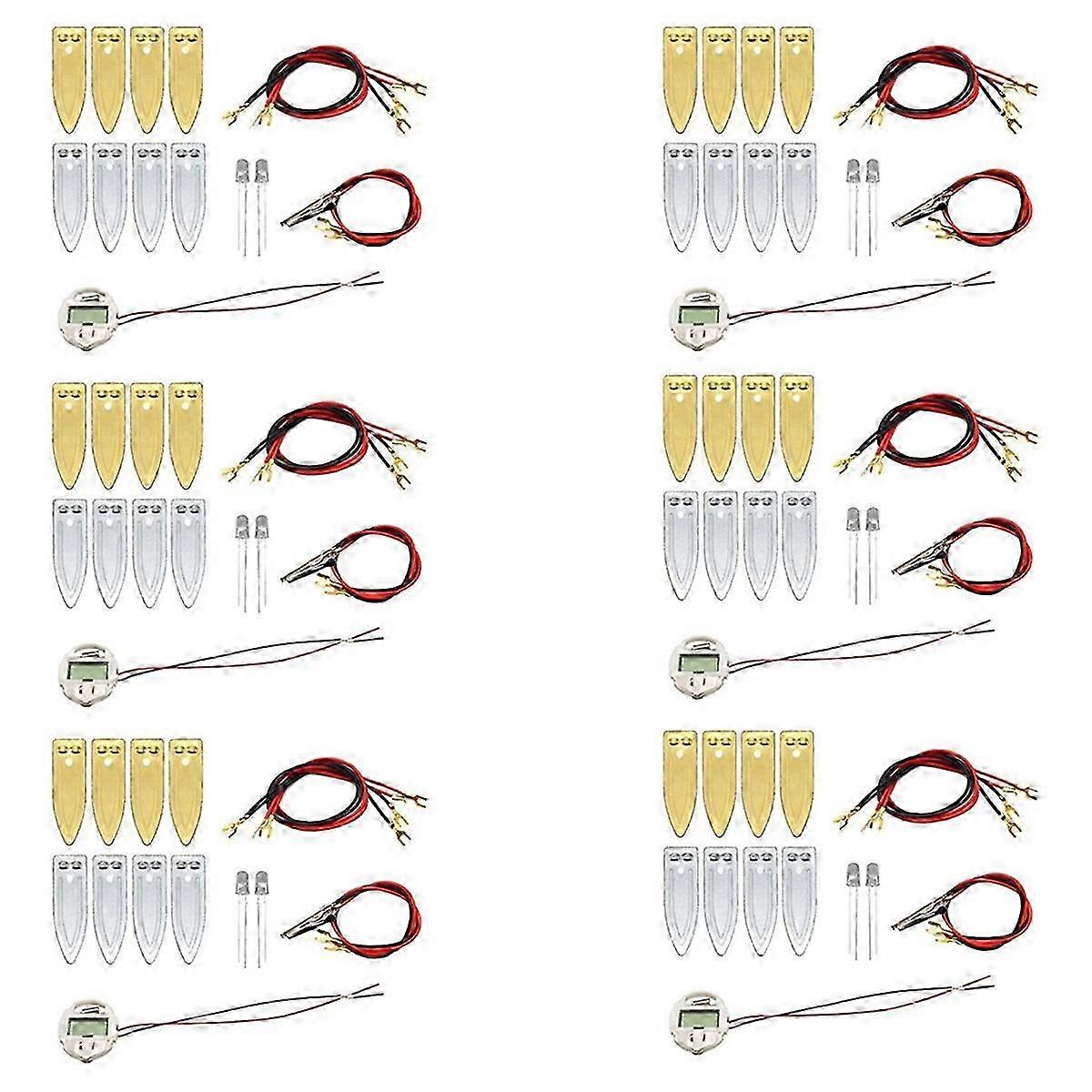 Fruit Battery Science Experiment Kit for Home Teaching, Lemon Potato Physics Dem