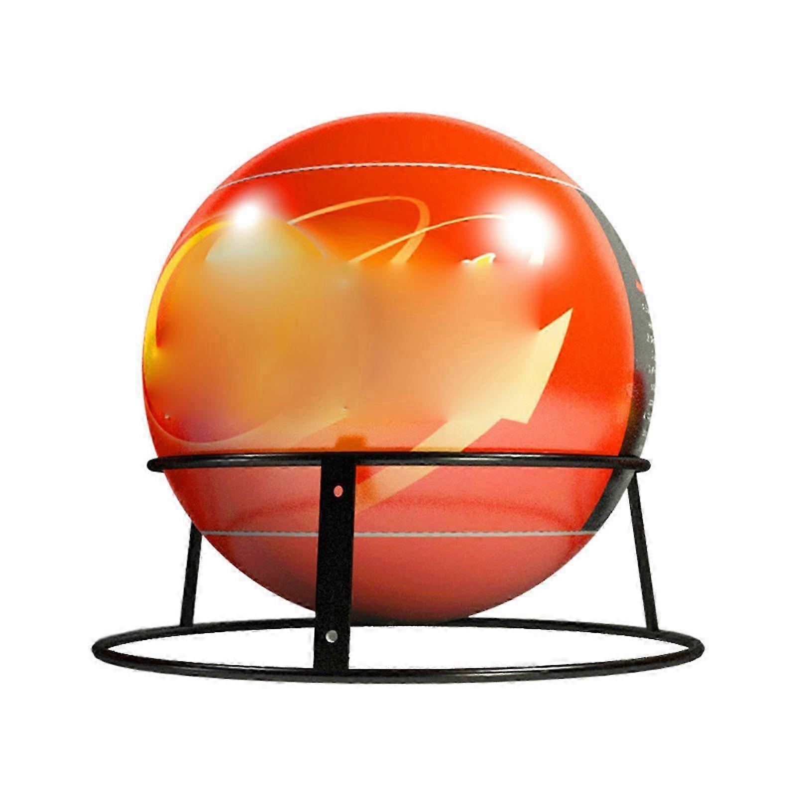 طفاية حريق الكرة التلقائي المحمولة اليد رمي 4KG مسحوق جاف مع دعم المنزل معدات مكافحة الحرائق في الهشيم