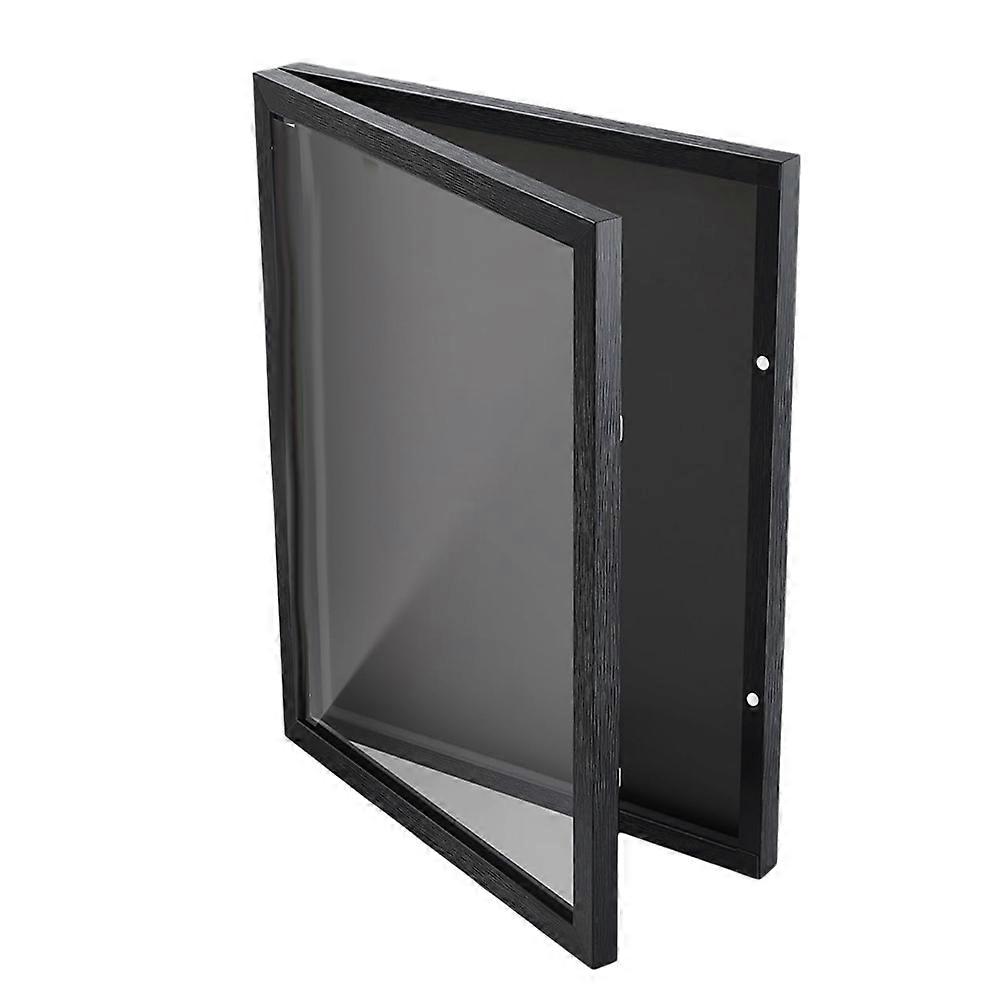 T Shirt Display Frame, 18x14Inch Shadow Box T Shirt Frame with 98% UV Protection Acrylic, 1Inch Depth of Usable Space