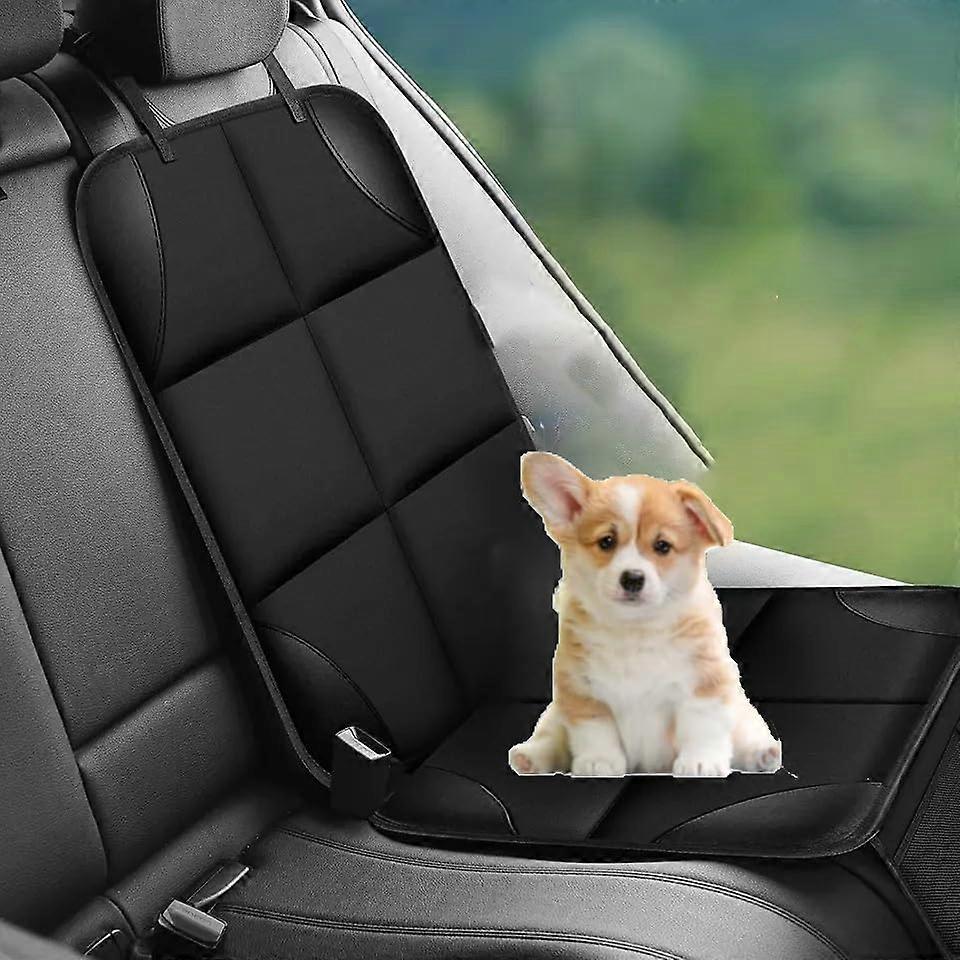 Car Seat Protector For 5 Series E60 E61 F07 F10 F11 F18 F90, NonSlip Waterproof With Backing And Mesh Pockets