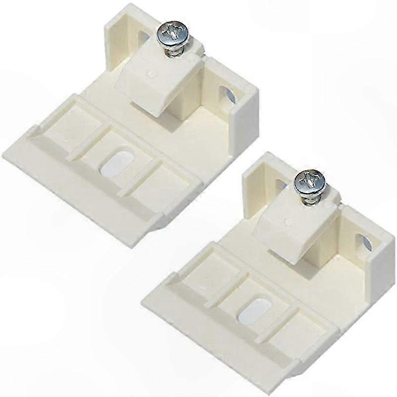 10-Pack Support Brackets for Pleated Shades and Cellular Blinds Wide Beam Mounting Clips Load-Bearing Frame Holder