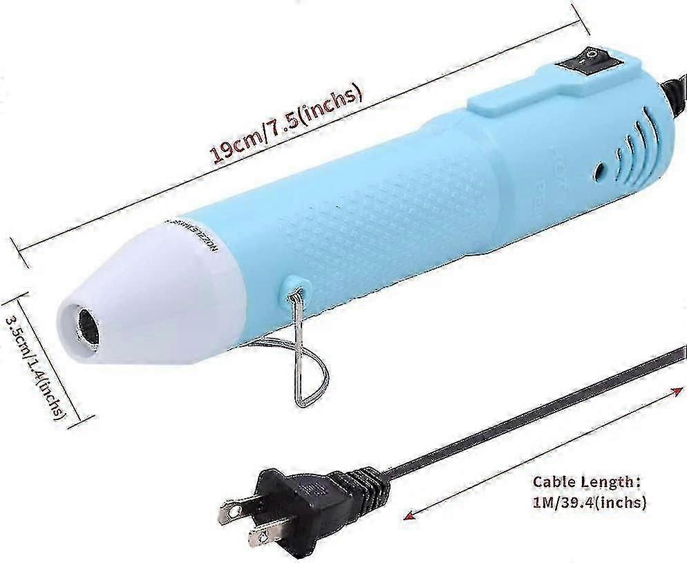 Embossing Heat Pen,mini Heat Gun With Stand For Diy Embossing And Drying Paint Multi-purpose Electric Heating Nozzle