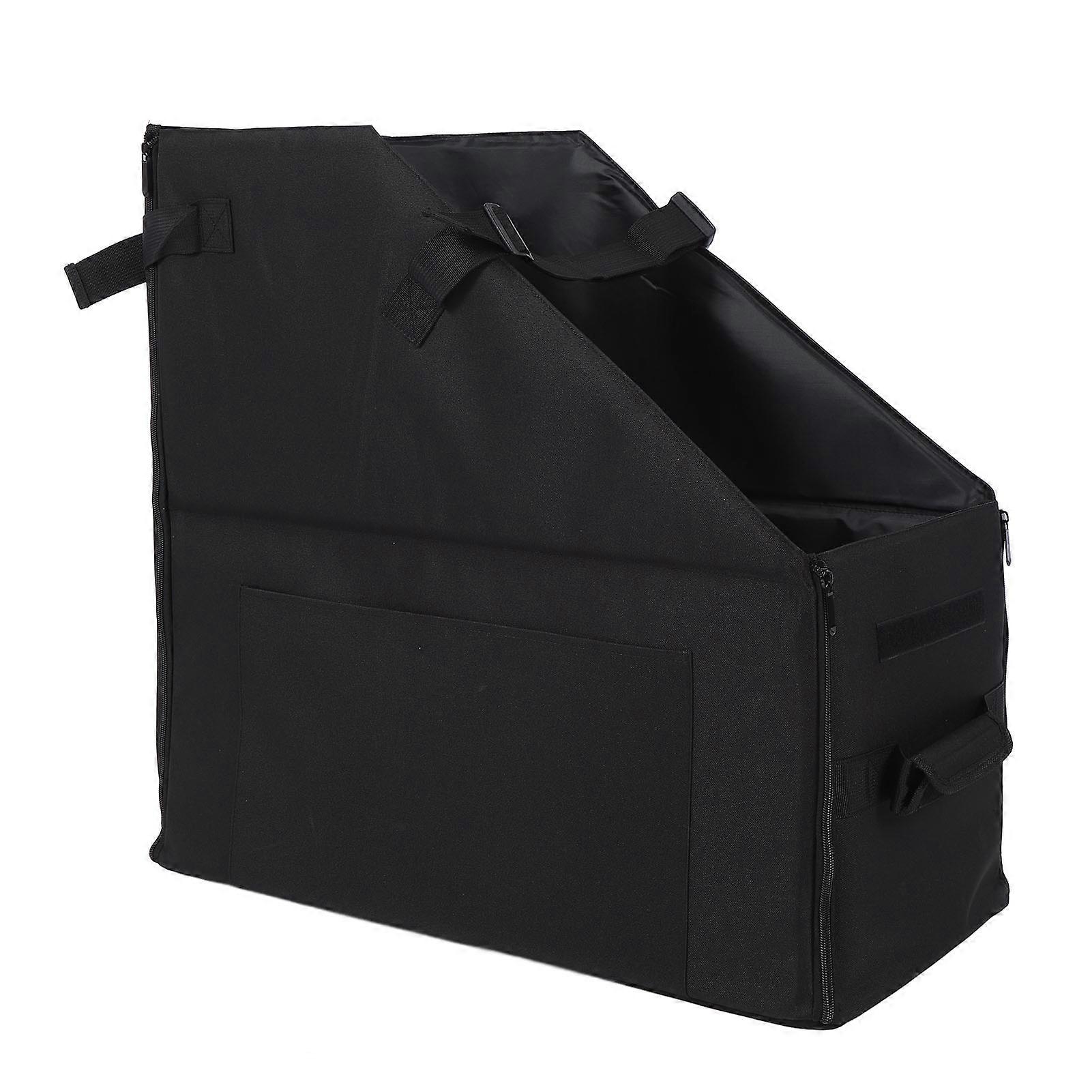 Folding Cycle Case Foldable Water Resistant Thickened Oxford Cloth Folding Cycle Carry Case for Travel with Dust Cover 