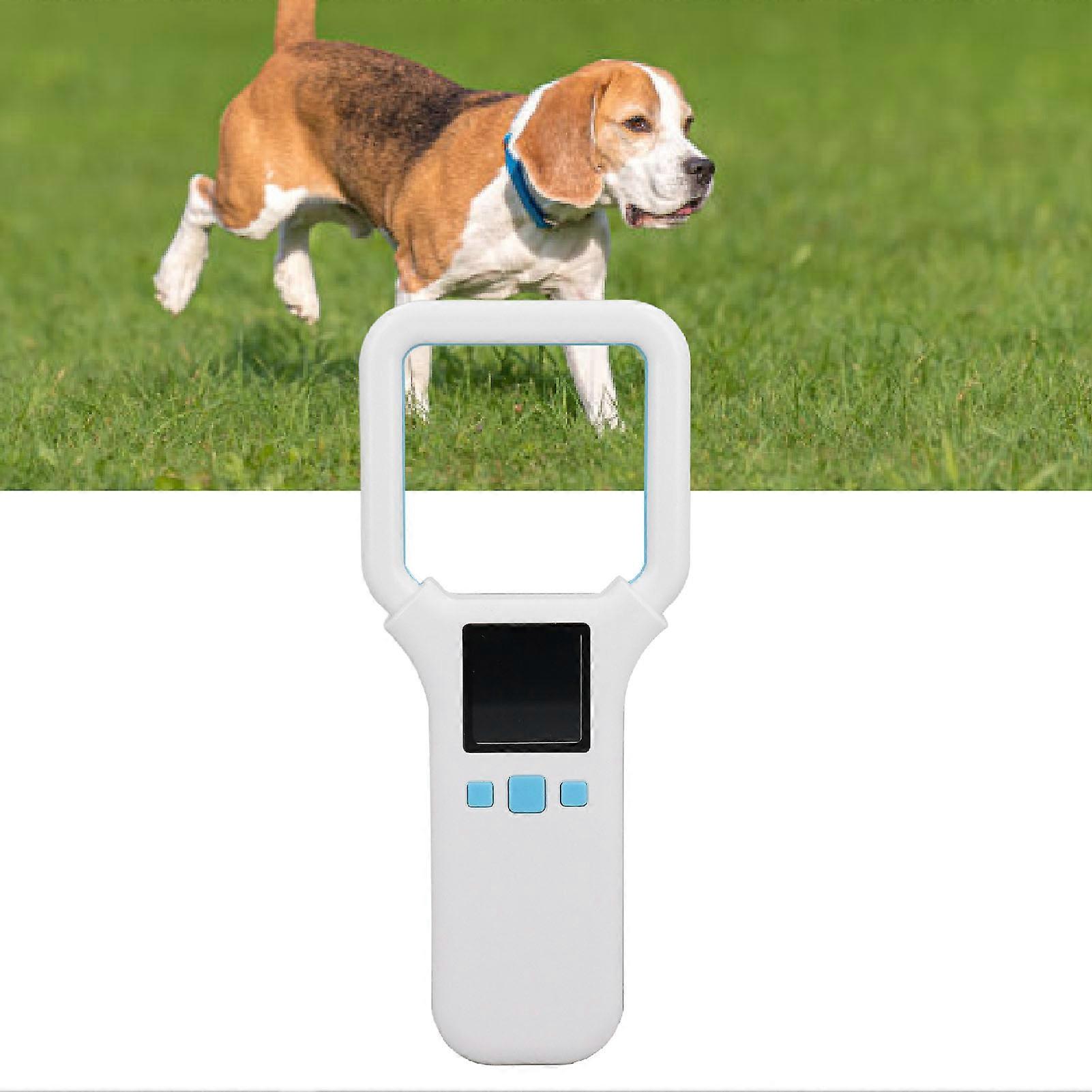 Animal Tag Reader 134.2khz 125khz RF Pet Chip Handheld ID Scanner Reader for EMID FDX B ISO11784 85 