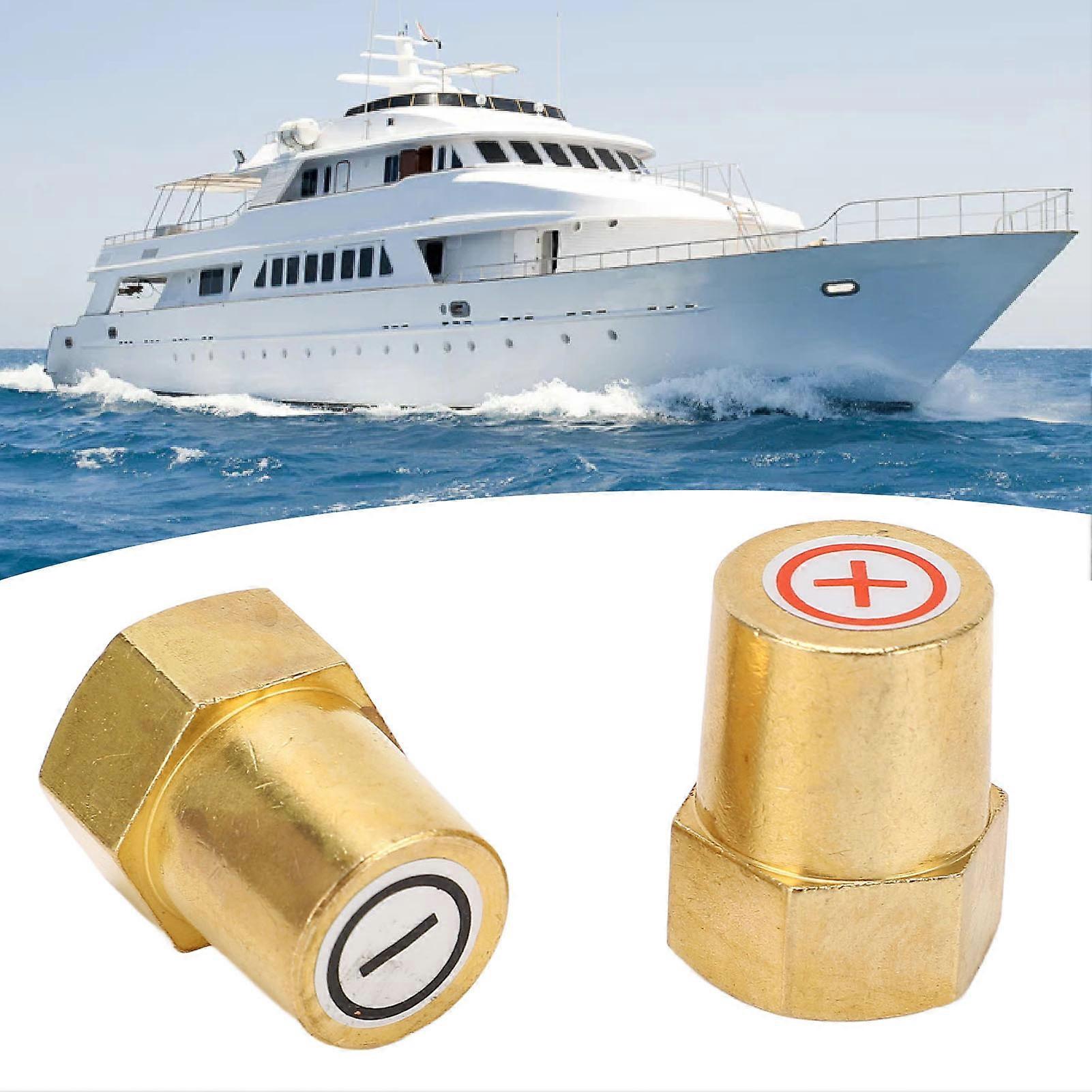 2Pcs Battery Terminal Post Connector Charging Binding Adapter Quick Release Disconnect Positive Negative Good Contact 