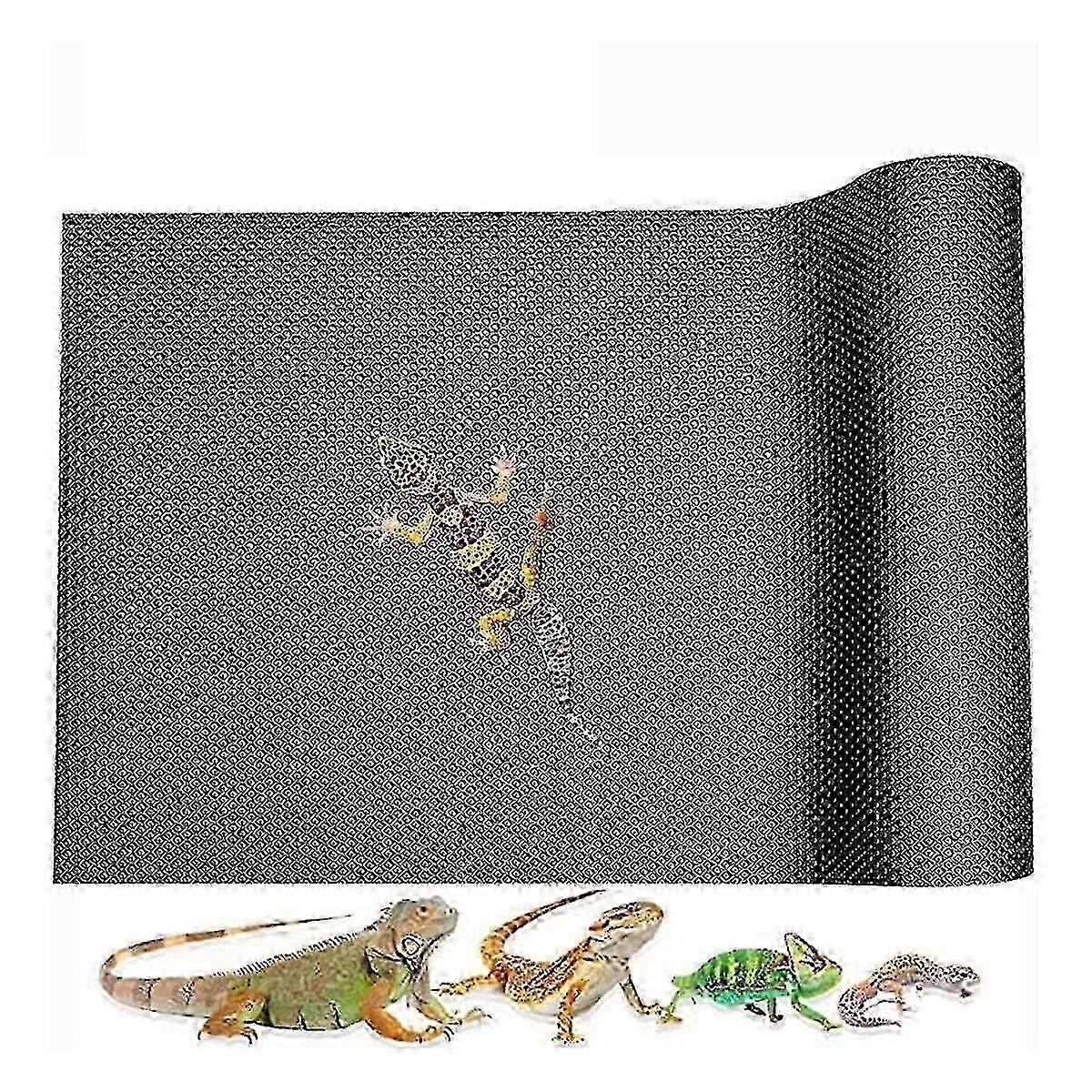 Extra Large Reptile Carpet, Reptile Mat, Leopard Gecko Substrate,bearded Dragon Tank Accessories (17.8inch X 118.2inch) miao4