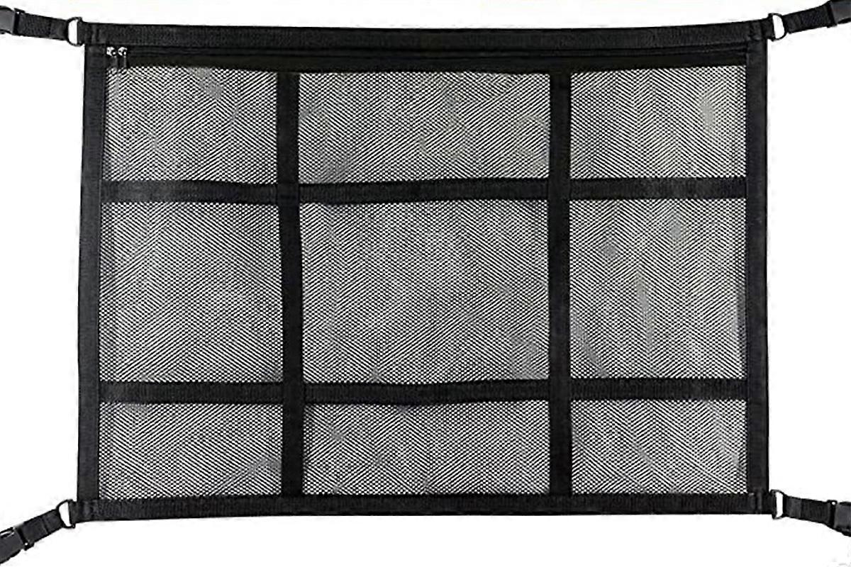 Car Ceiling Cargo Net Pocket Adjustable Mesh for SUV Storage