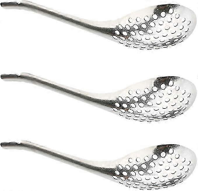 Bazhou Stainless Steel Spherification Spoon for Molecular Gastronomy (3pcs)
