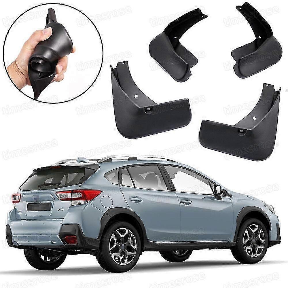 Exquisite 4Pcs Car Mud Flaps Splash Guards Fender Mudguard for Subaru XV 2018 2019-Up