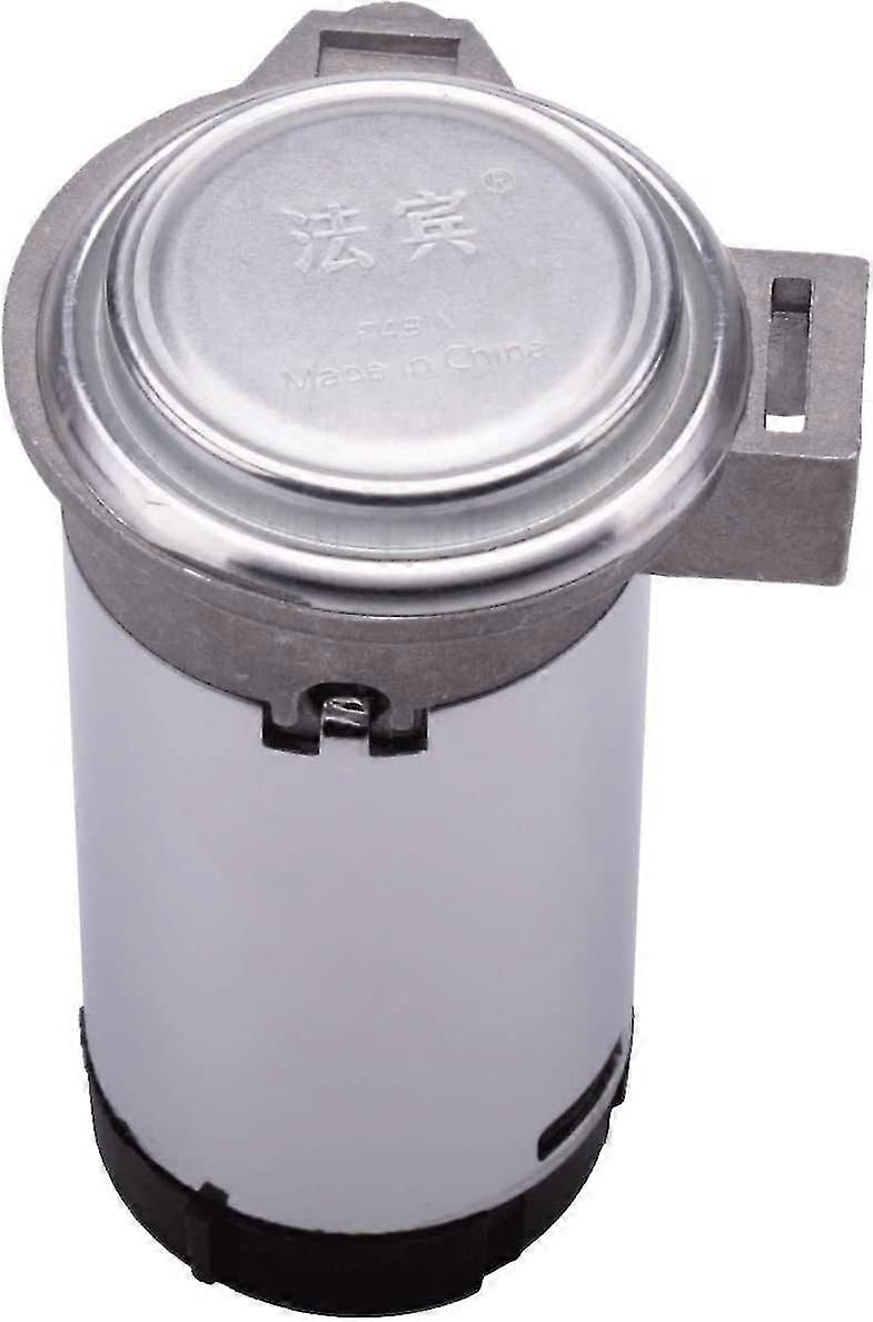 Horns Mini Air Compressor 12v With Hose,chrome Silver, System Direct Drive