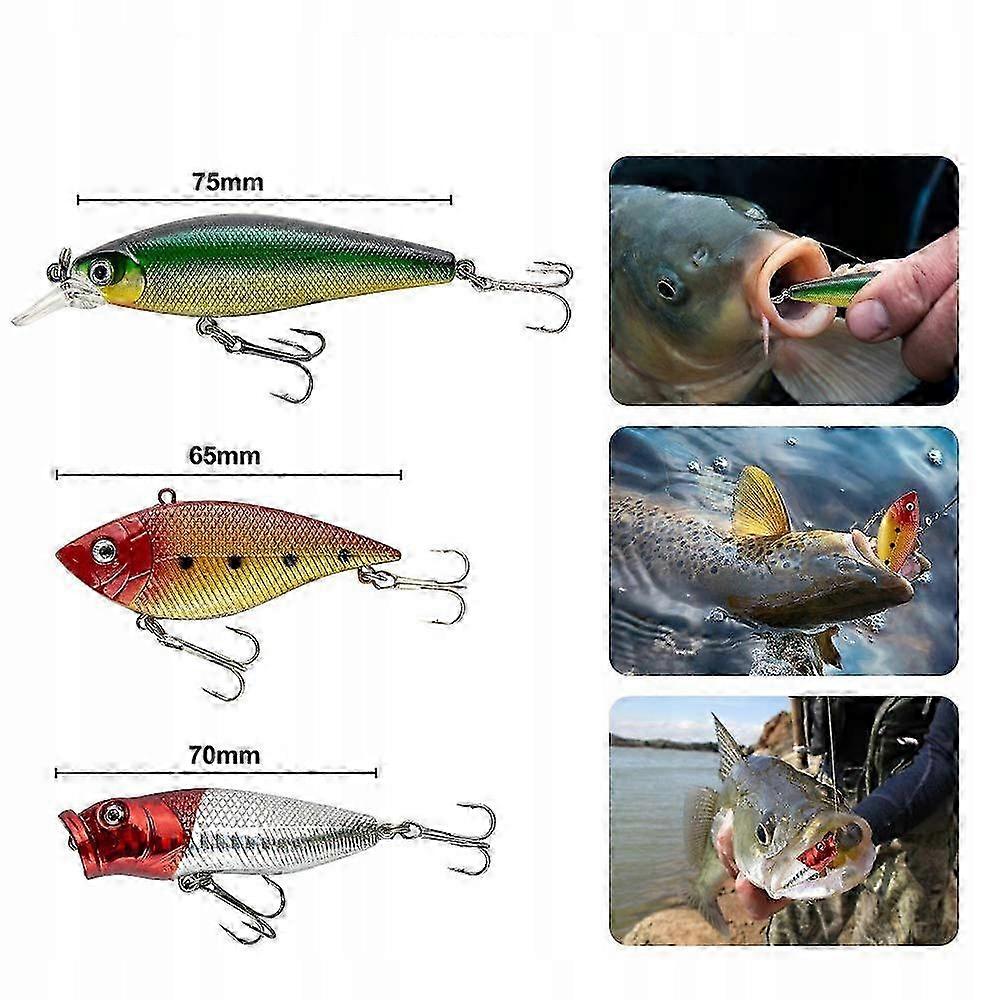 Lure Set For Spinning 78pcs Jaxon + Box