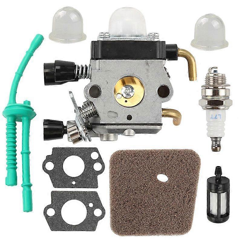 Carburettor replacement for FS38 FS45 FS46 FS55 KM55 lawn mower weed eater trimmer with air filter adjustment kit