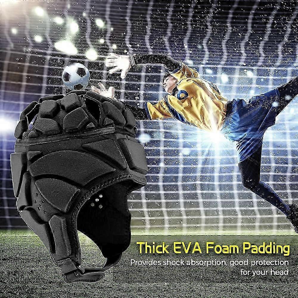 软质守门员头盔足球守门员头盔，适合儿童、青少年、成人