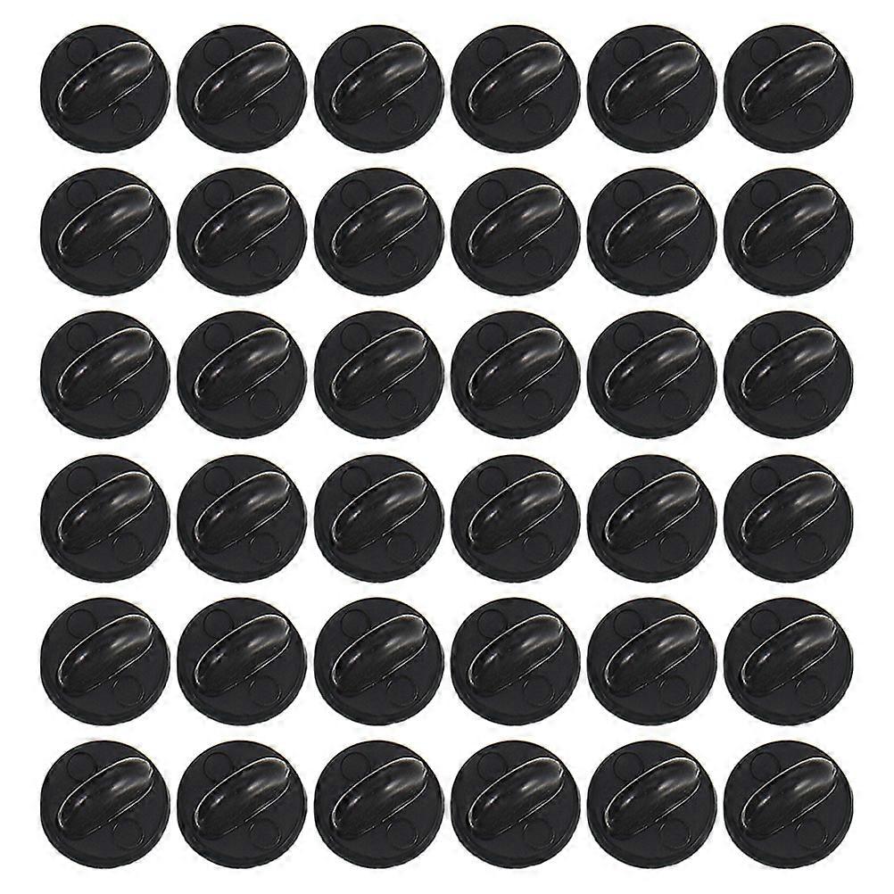 Locking Pin Backs Butterfly Clutch for 300Pcs Rubber Badge Backings