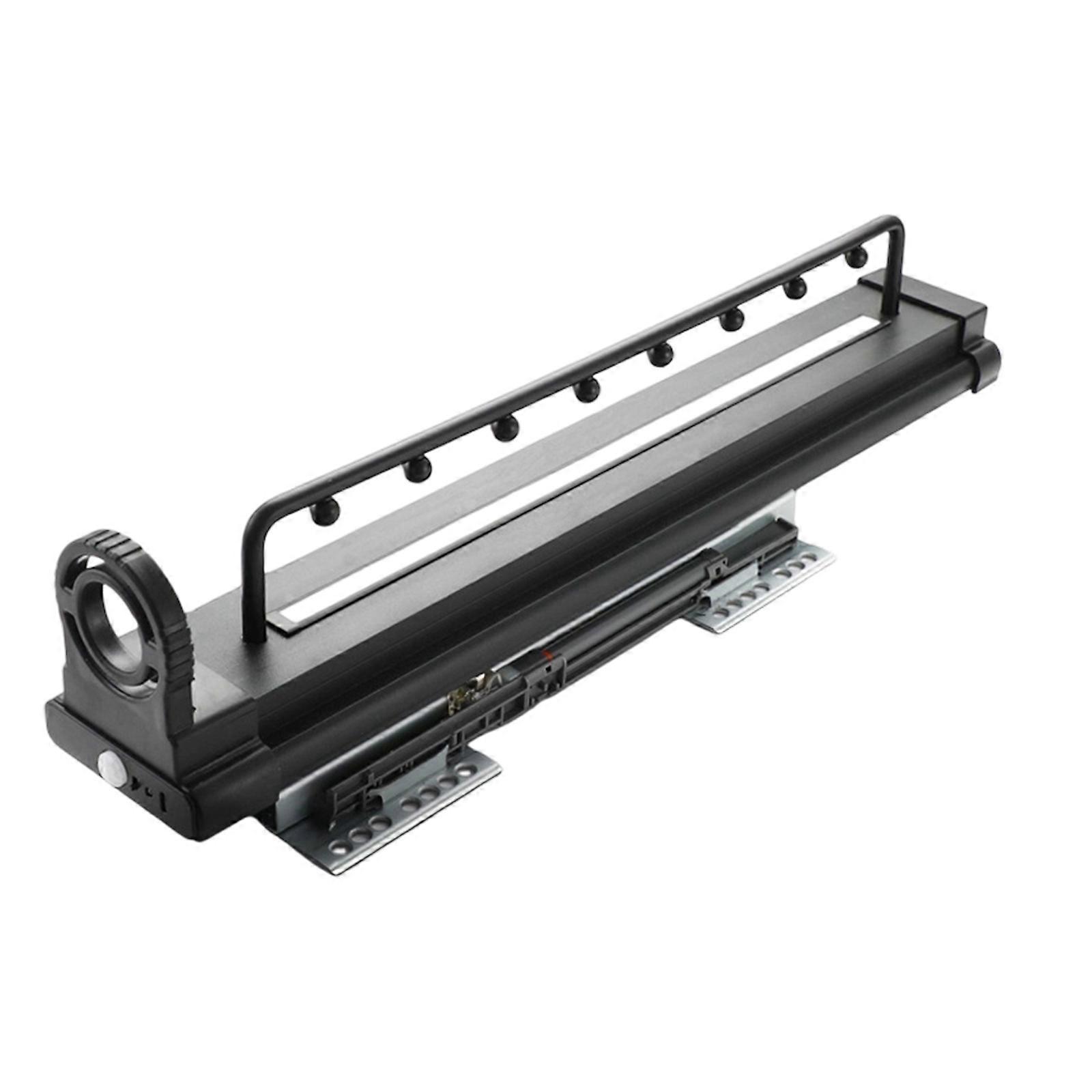 Retractable Overhead Trousers Rack Adjustable Hooks Aluminum Alloy Frame Hanger Space Saving Closet Solution Multicolor