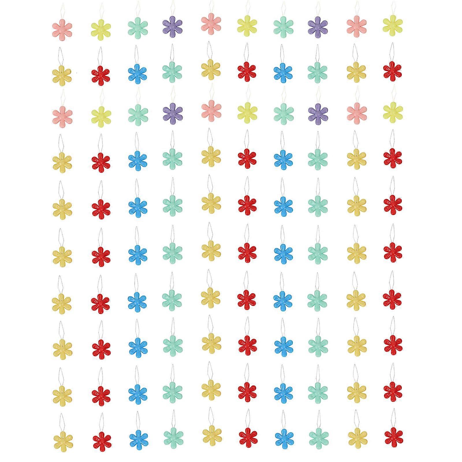 100 Pcs Needle Threader Sewing Tool Elderly Easy Sewing Needle Threader Needle Threading Tool for Craft Enthusiasts Multicolor