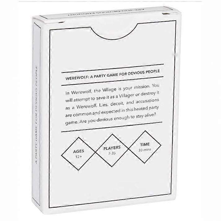 Tabletop game card game One Night Wolf series