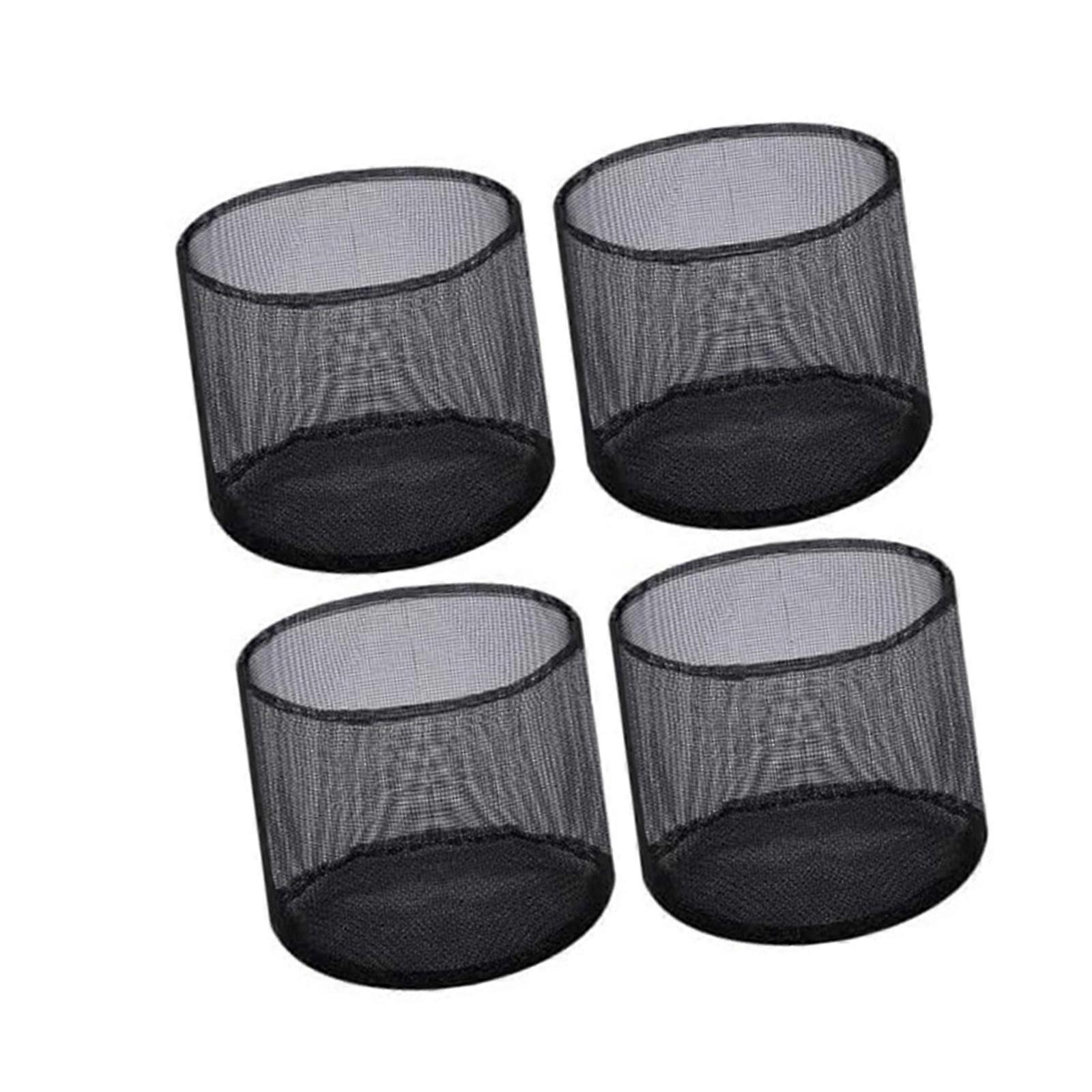 4 db-os vízi ültetőzsák, újrafelhasználható, hálószerű vízi kerti tó növénycserép, lélegző, négyzet alakú/kerek cserepek, mocsári szárazföldi, többszínű