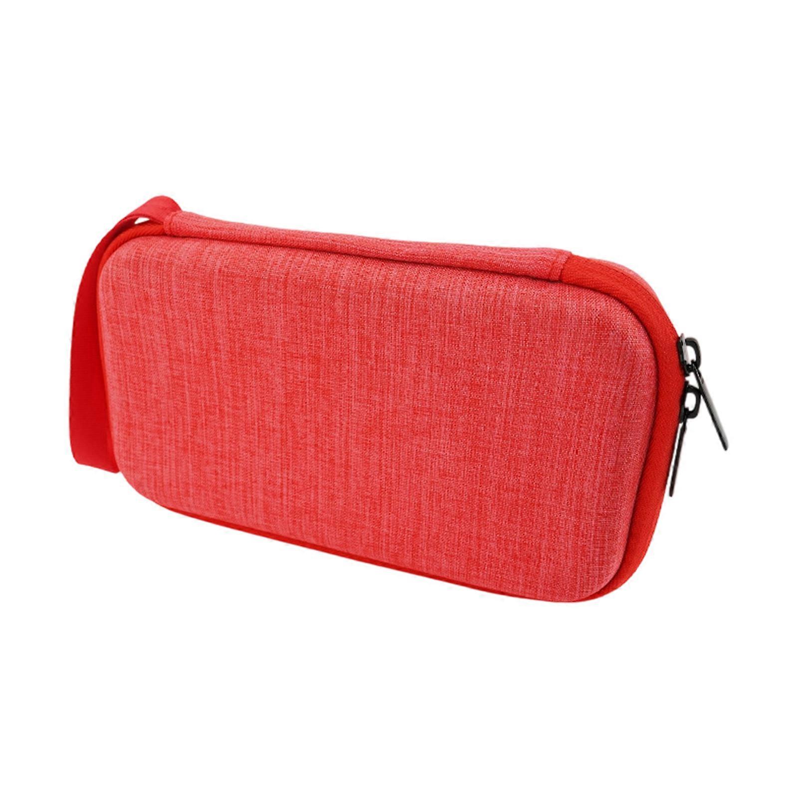 Protective Storage Case For 3D Printing Pen Portable EVA Hard Shell Design With Fleece Lining And Oxford Cloth Exterior  Red