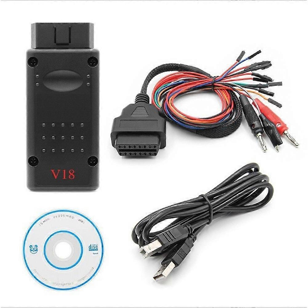 MPPS V18 ECU Chip Tuning Interface Auto OBD2 for EDC15 EDC16 EDC17 Multi-Language CAN ECU Tunning Flasher Remap Cable