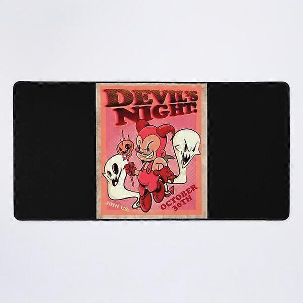 A NEW Devil's Night Desk Mat
