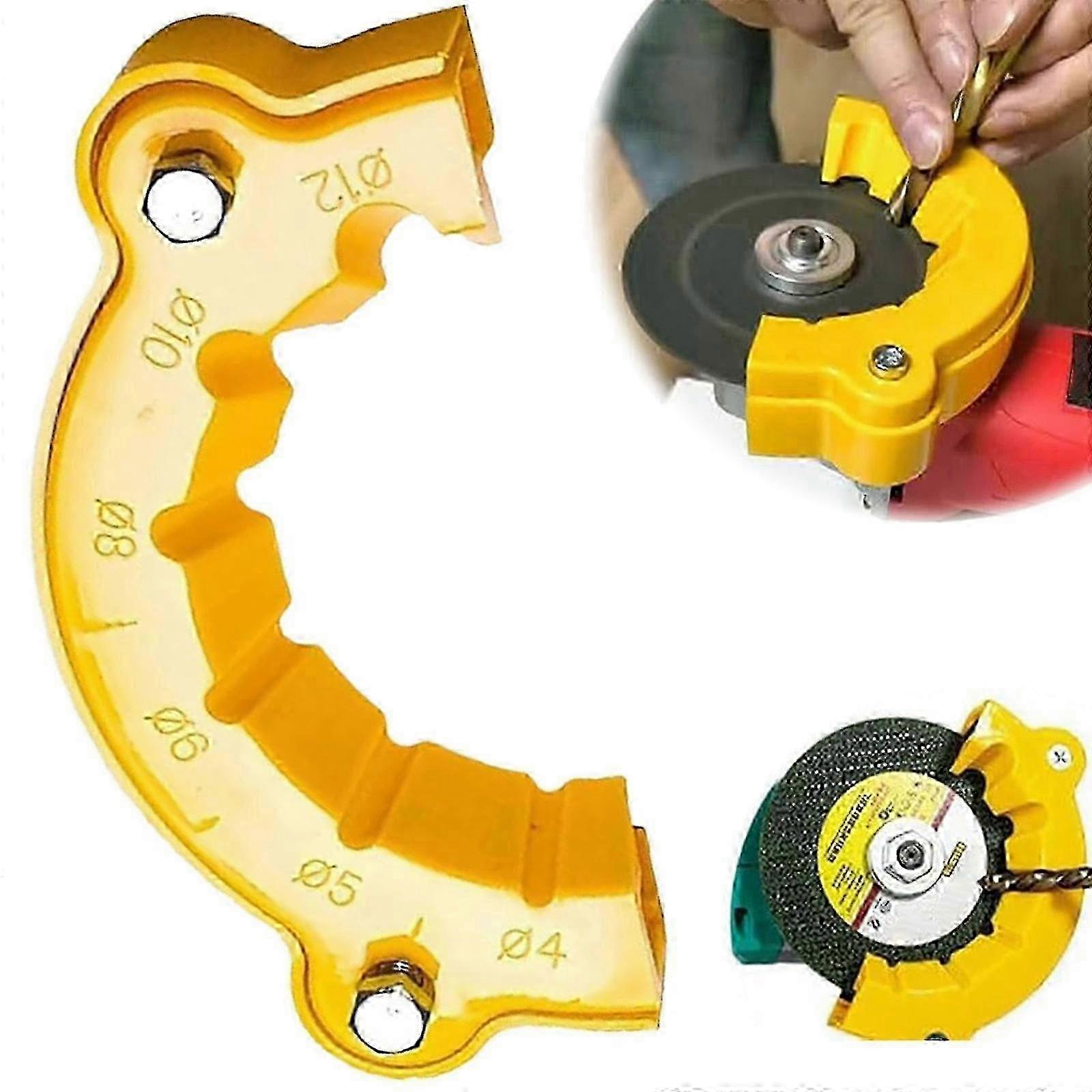 2025 Drill^Bit Sharpener Drill Bit Grinding Attachment, Multi-Specification Drill Bit