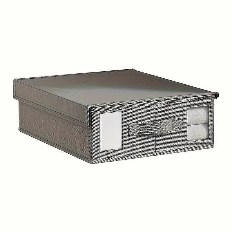 1pc Non-woven fabric bed sheet four-piece set storage box, storage box with lid, household goods storage box, drawer storage box