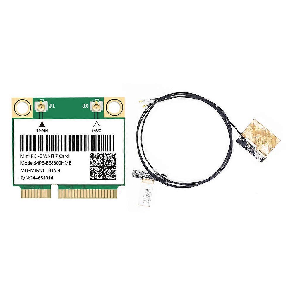 Mini-Pcie BE200 WIFI7 8774M Tri Band 2.4G/5G/6Ghz Wireless Network Wifi Card Adapter WiFi 7 Adapter for Win10/11