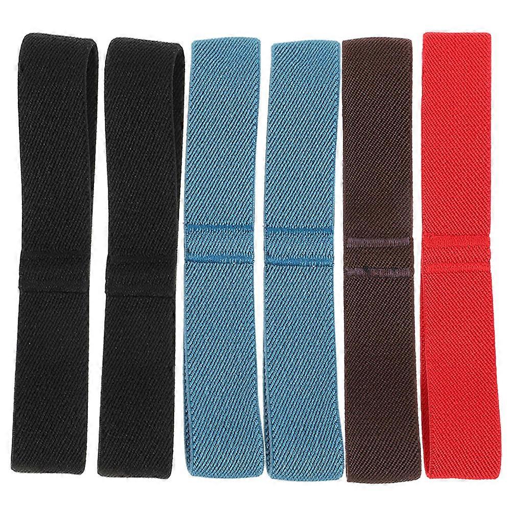 6Pcs Bento Box Straps Lunchbox Elastic Straps Nylon Bento Box Bands Elastic Lunchbox Straps