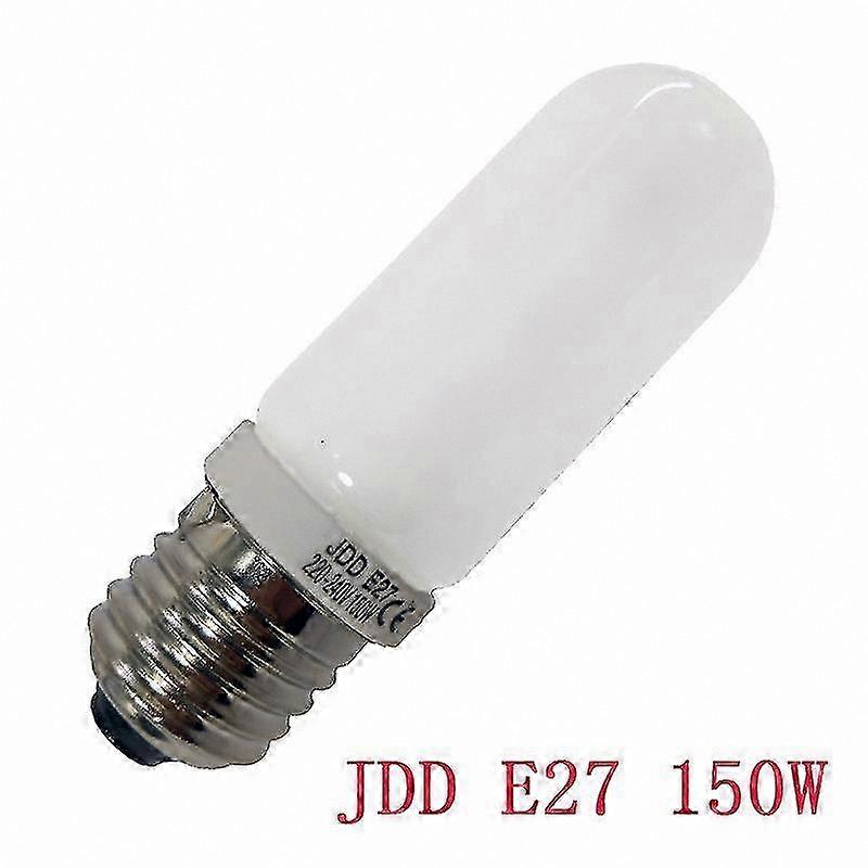 Dimmable E27 Halogen Bulb, 150W, 32mm Diameter, Frosted, 2-Pack