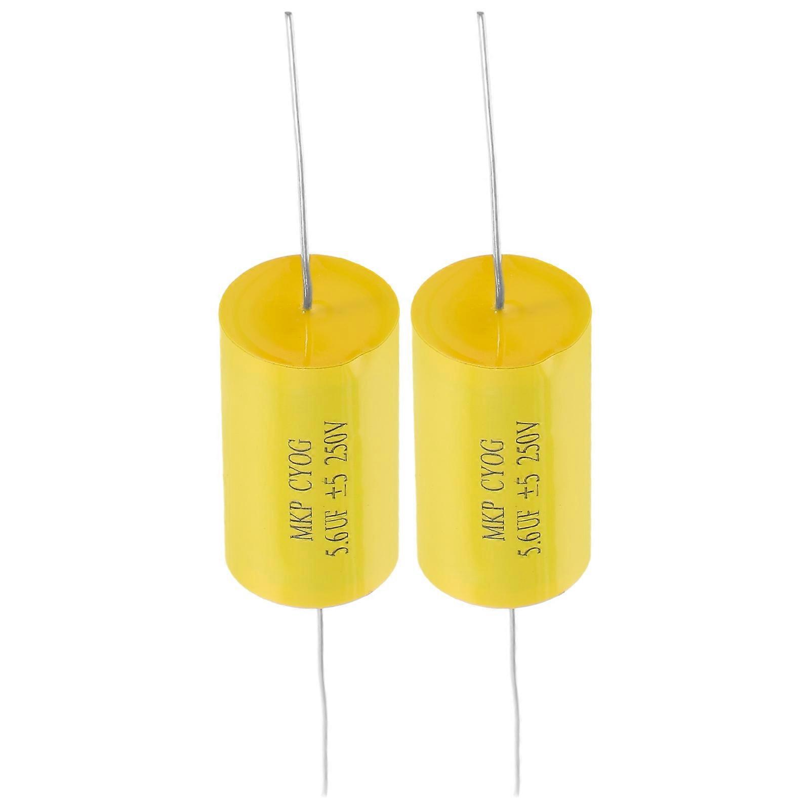 Axial Audio Speaker Crossover Capacitor for Precise Sound Pairing 10Pcs