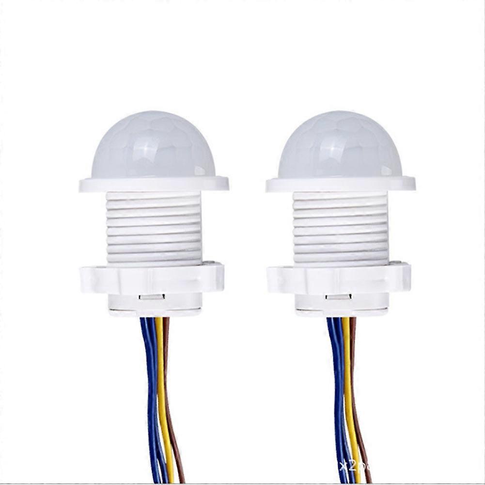 2PCS Smart PIR Sensor Detector Switch Indction Switches