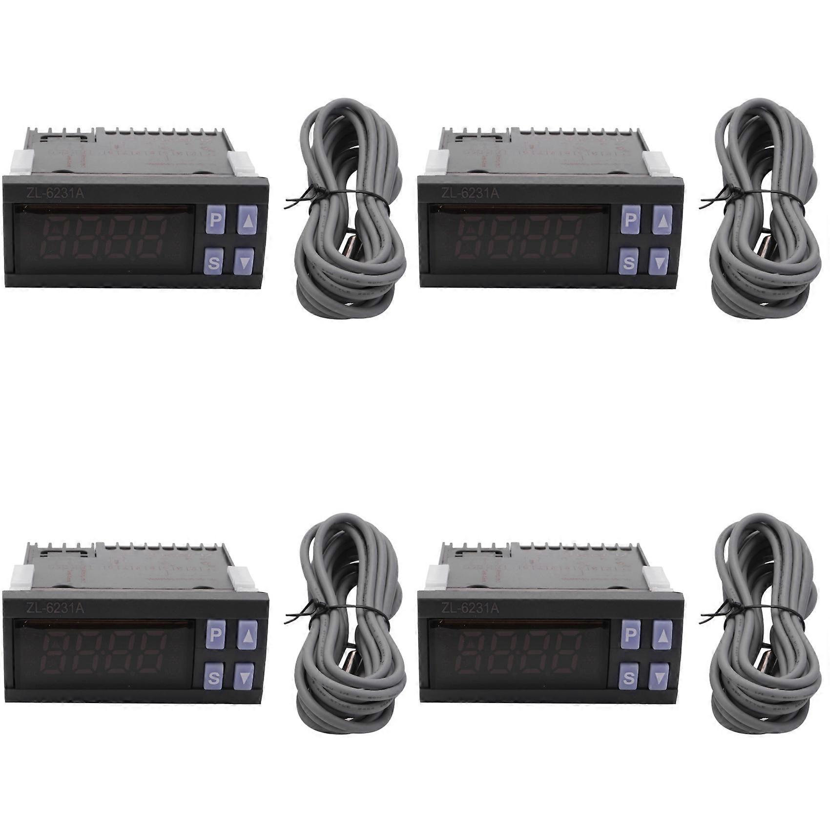 4X LILYTECH ZL-6231A, Incubator Controller, Thermostat with Multifunctional Timer