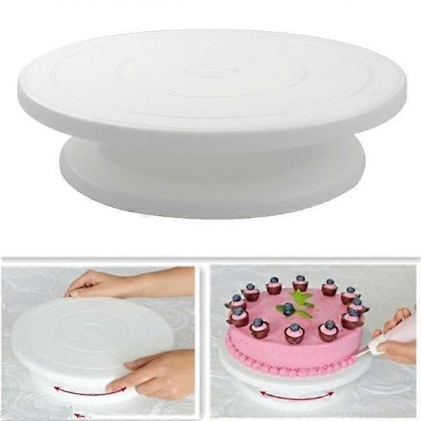Cake turntable Rotating - Baking utensils - Cake turntable White