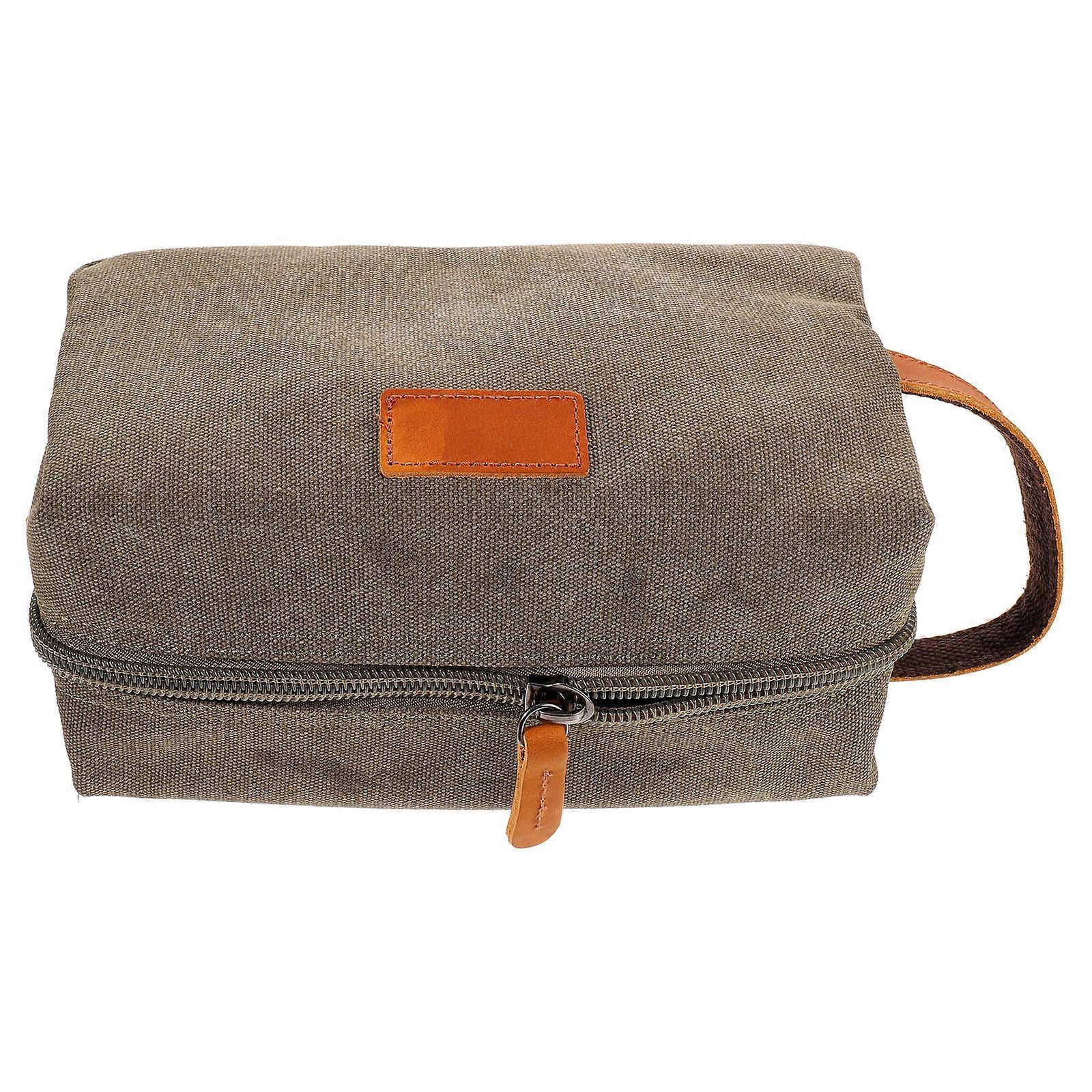 Makeup Bag Canvas Travel Toiletry Bag for Storage 4Pcs Set