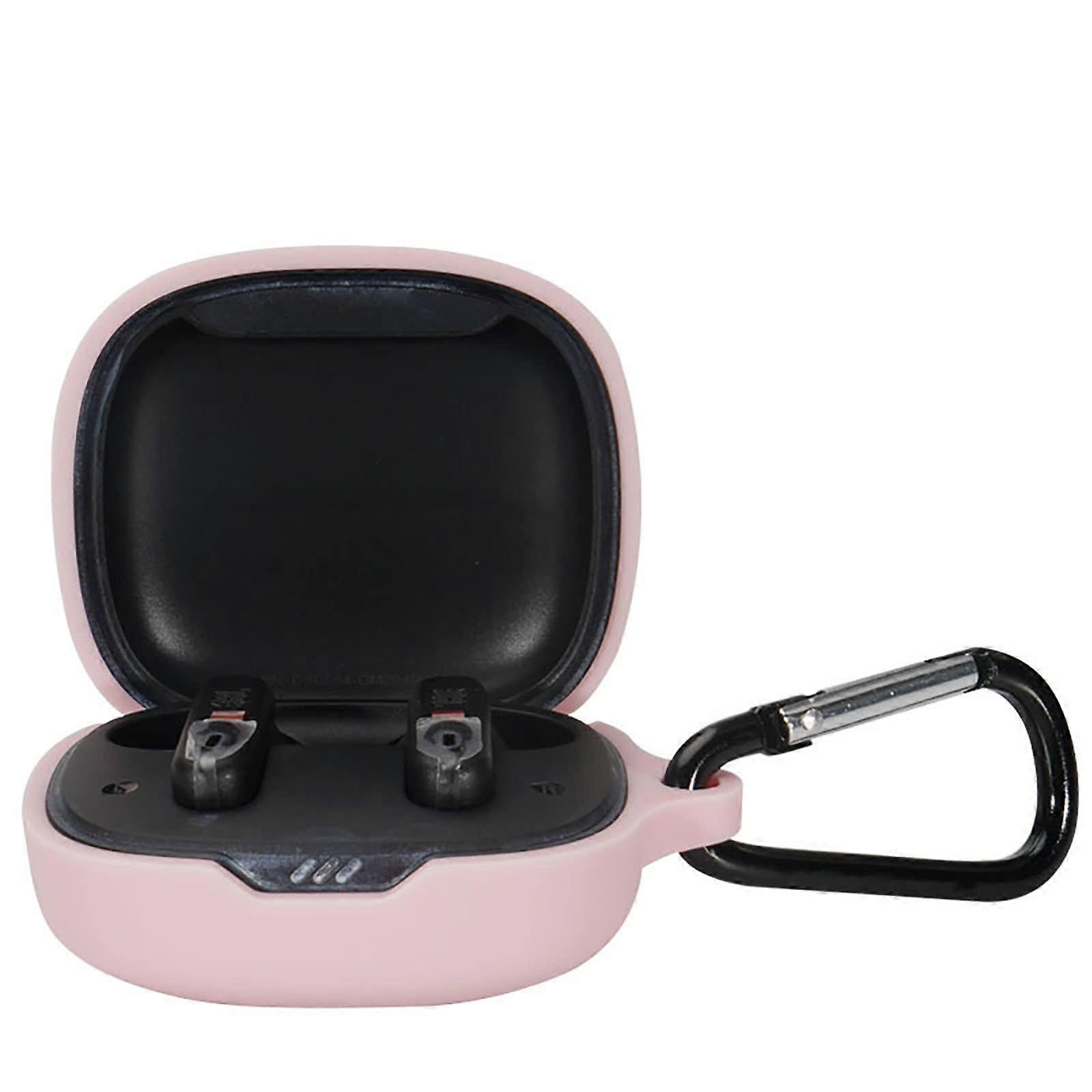 Silicone Case For JBL Wave Flex UltraThin Soft Cover SlimFit AntiFall Not Easy To Get Dirty Pink