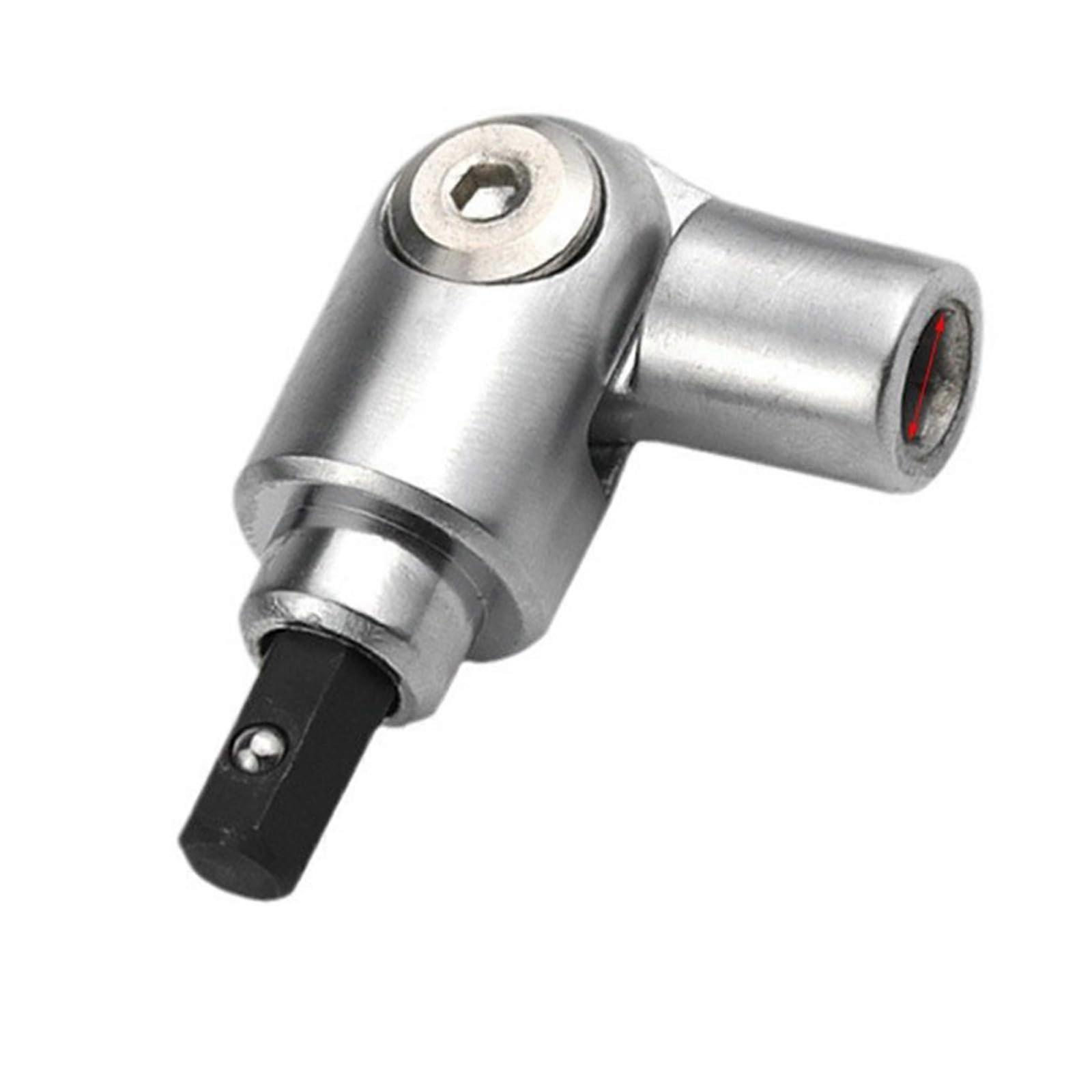 Magnetic Pivot Drill Bit Holder with Quick Release, 180° Flexible Extension and Secure Grip