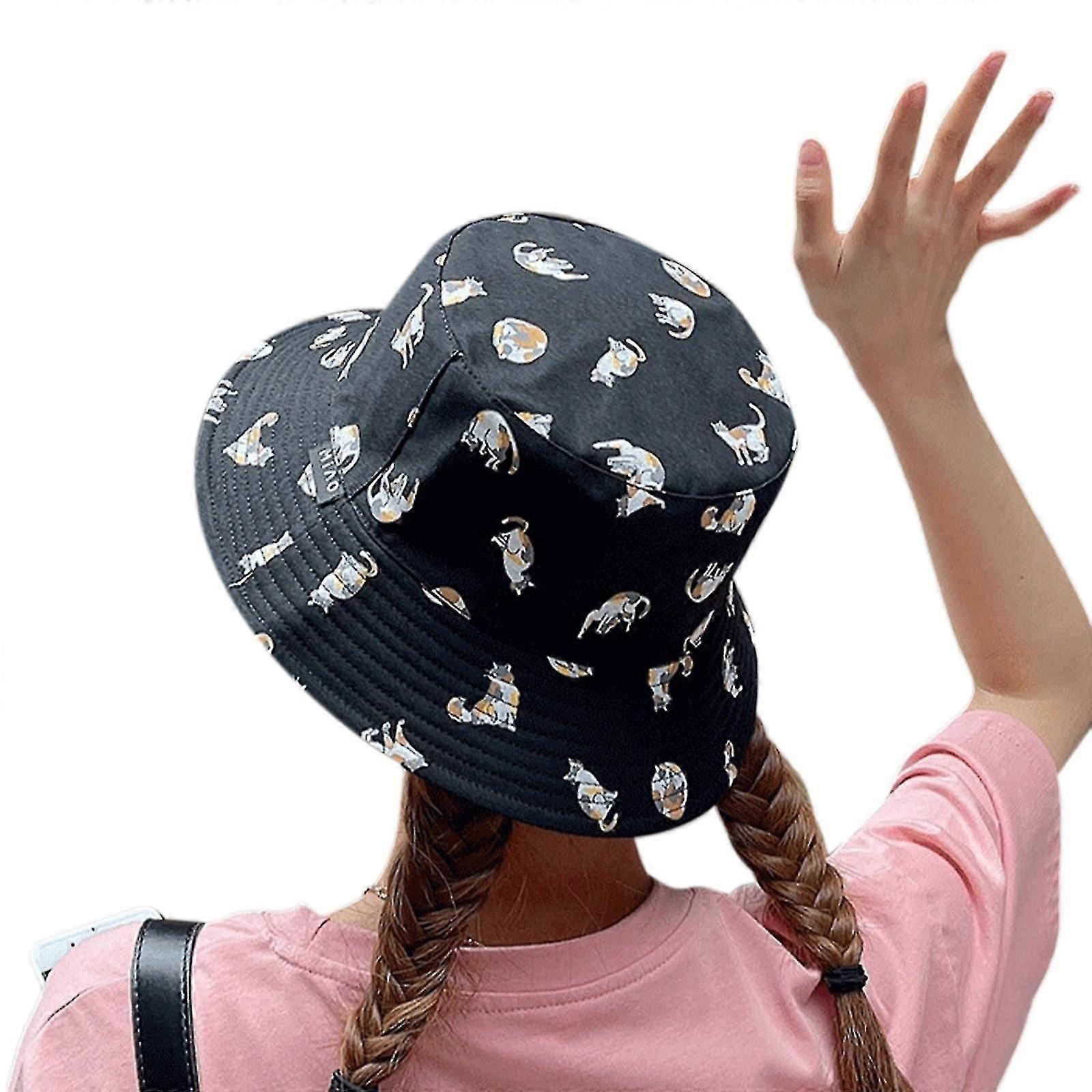 2023 Cute Multi Pattern Fisherman Hat Basin Hat Sunshade For Morning Workout