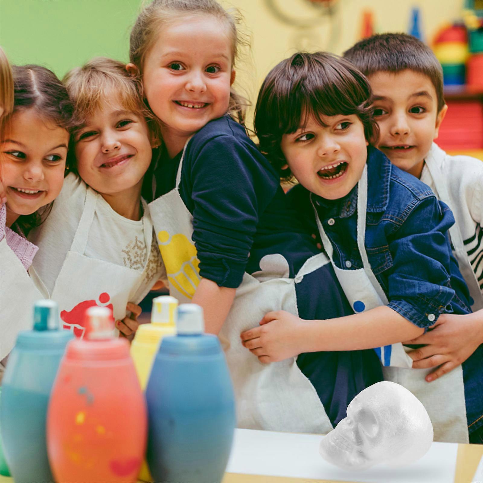 Party Decorations Simulation Character Model for Festivals 5Pcs White Foam Balls Decorative